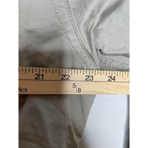 Ted Baker Jacket Mens Extra Large Beige Chore Coat Field Utility Zip Pockets - Picture 8 of 9